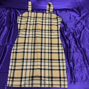 Plaid dress